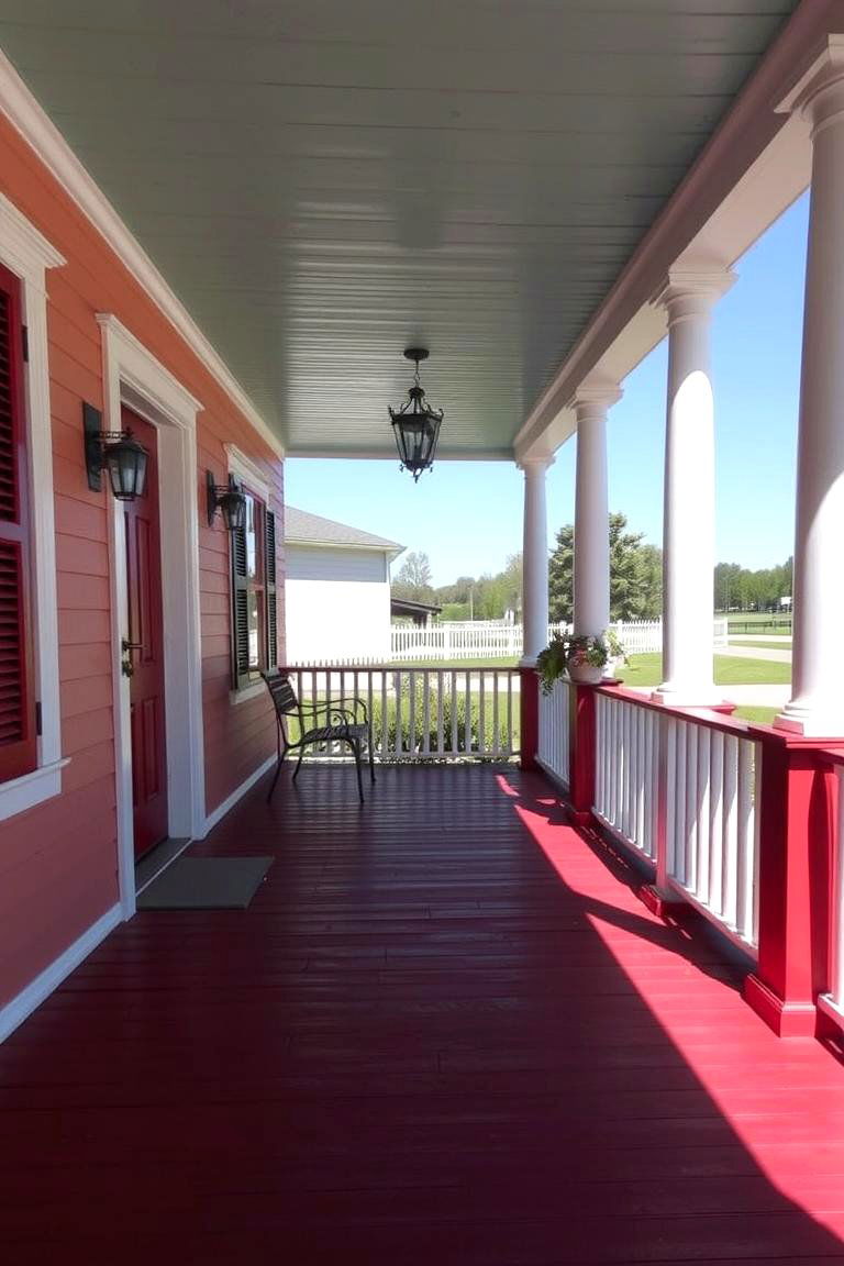 Concrete Staining Techniques - 24 Concrete Porch Ideas