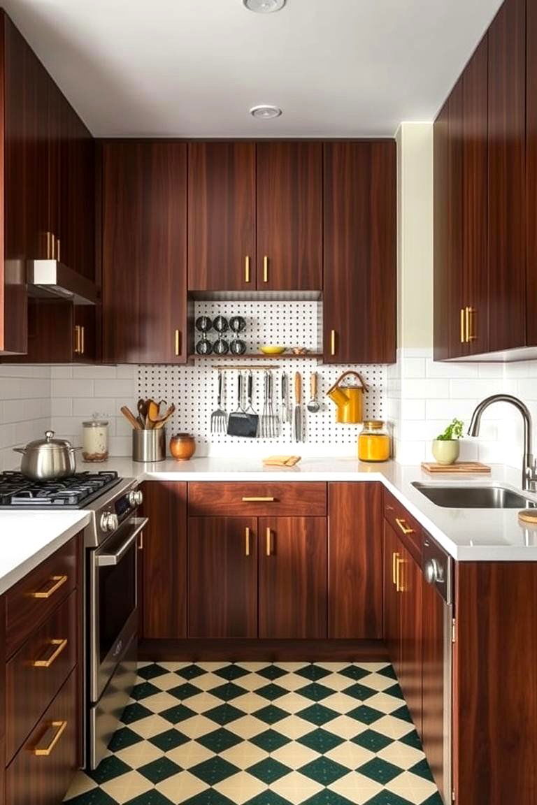 Consider Formica Countertops - 24 Mid-century Modern Kitchen Ideas