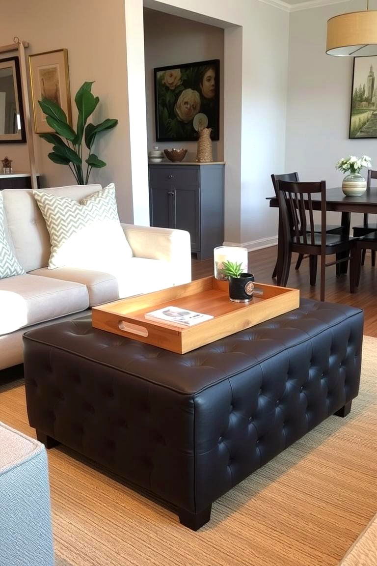 Consider Multi Functional Furniture - 24 Small Dining Room Ideas