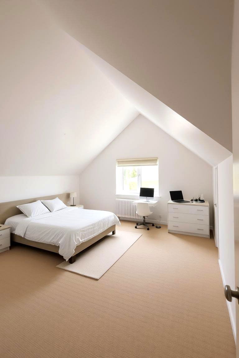 Consider a Platform Bed - 24 Low Sloped Ceiling Bedroom Ideas