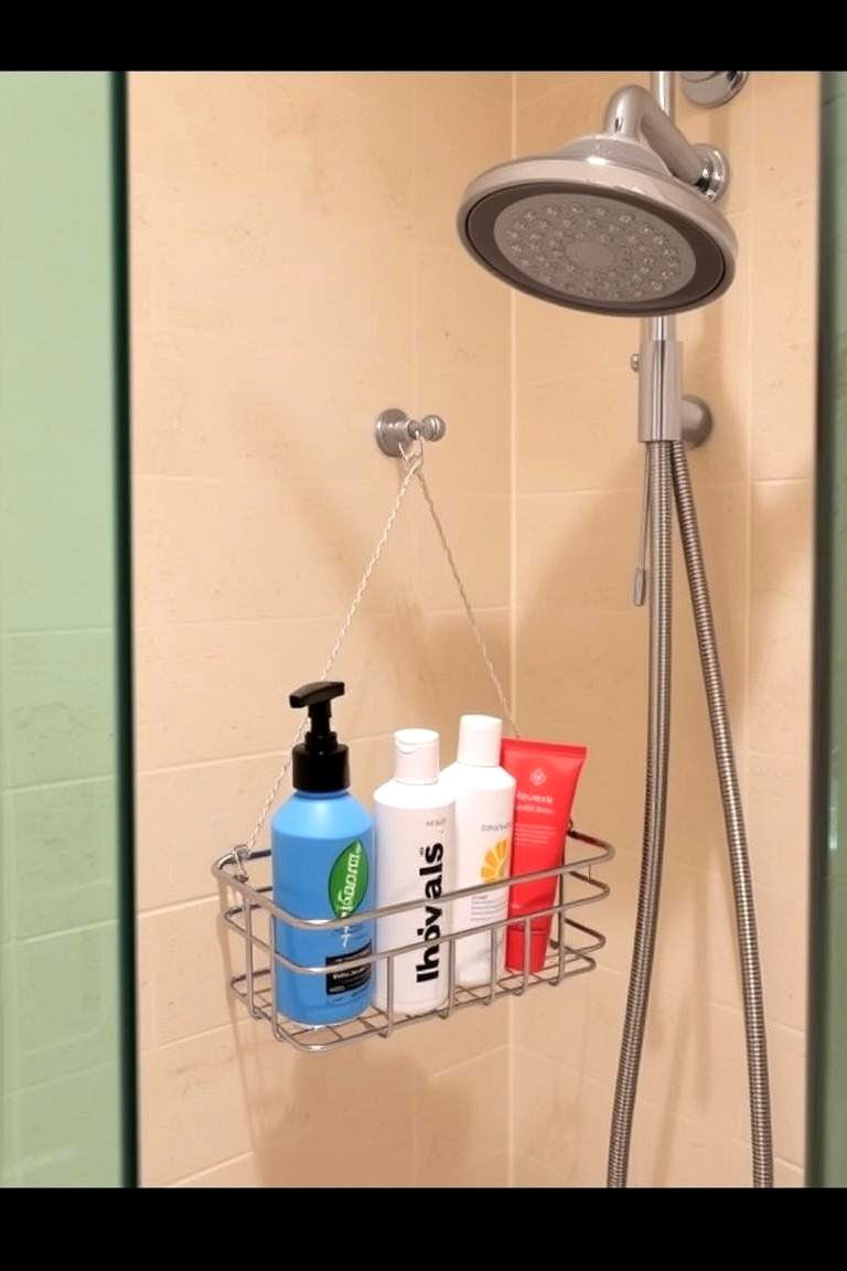 Consider a Shower Caddy - 24 Guest Bathroom Ideas