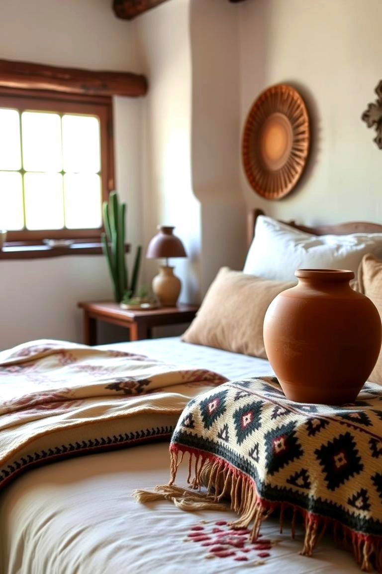 Consider a Southwestern Influence - 24 Rustic Bedroom Ideas