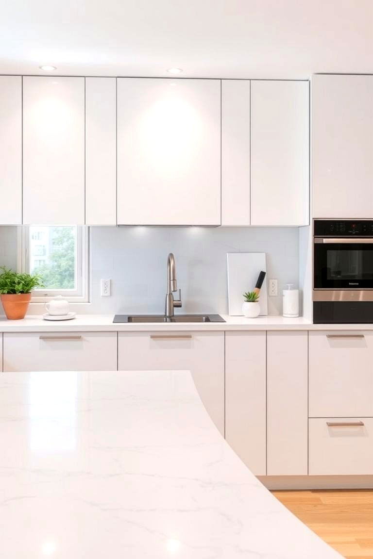 Consider the Hygienic Properties of Quartz - 24 Quartz Kitchen Countertops