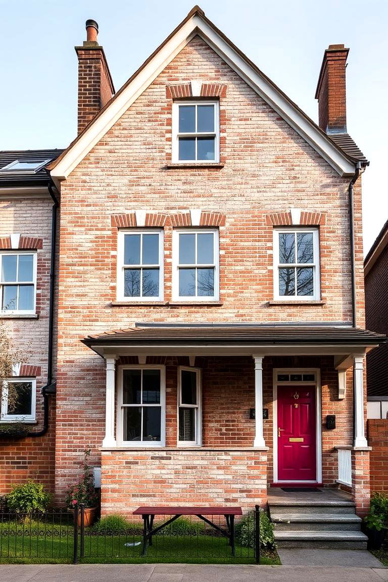 Considering Limewashing as an Alternative to Traditional Paint - 24 Painted Brick Houses