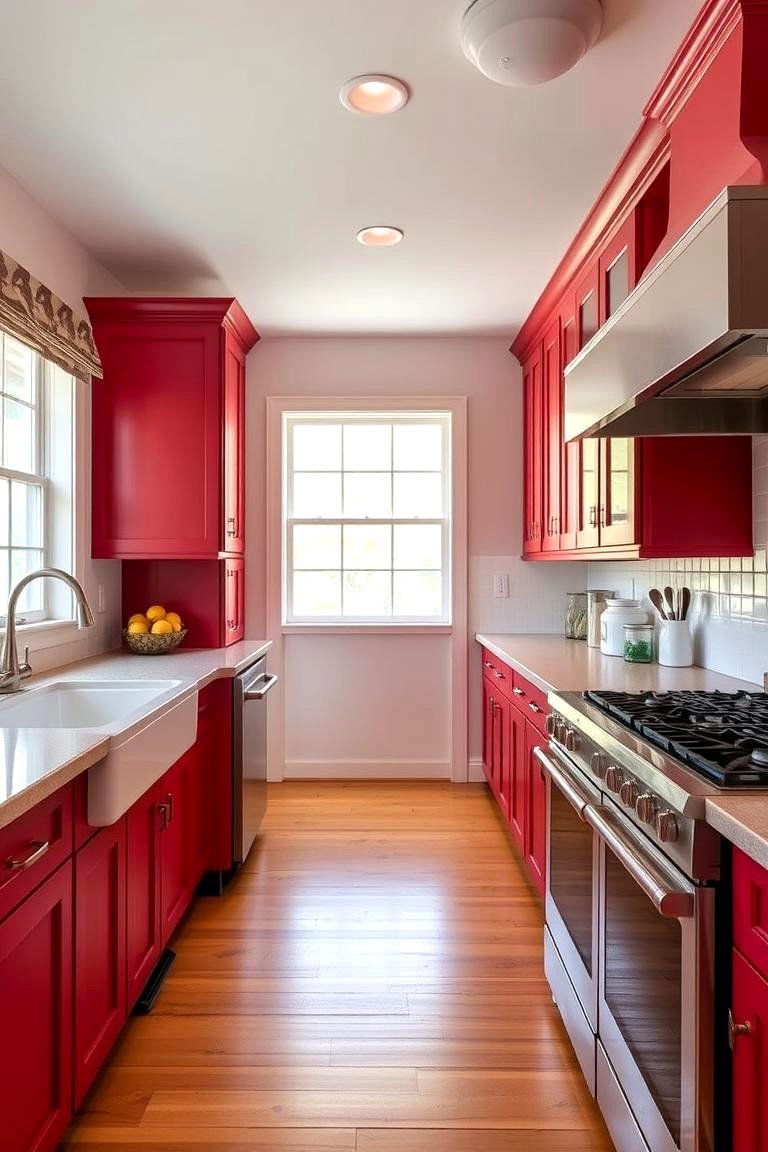Considering Resale Value with a Red Kitchen - 24 Red Kitchens
