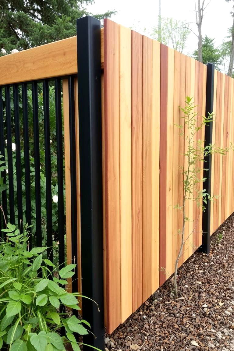 Considering the Sustainability Aspects of Materials - 24 Metal and Wood Fence