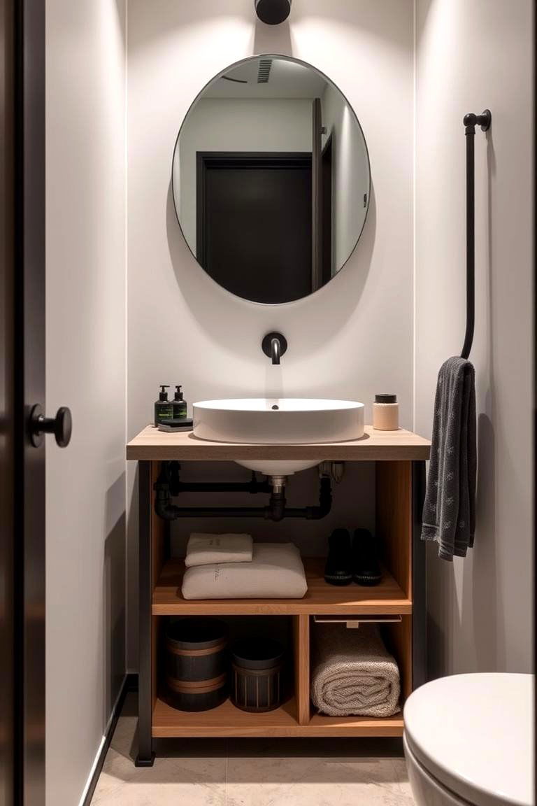 Console Sink - 24 Small Bathroom Sink Ideas