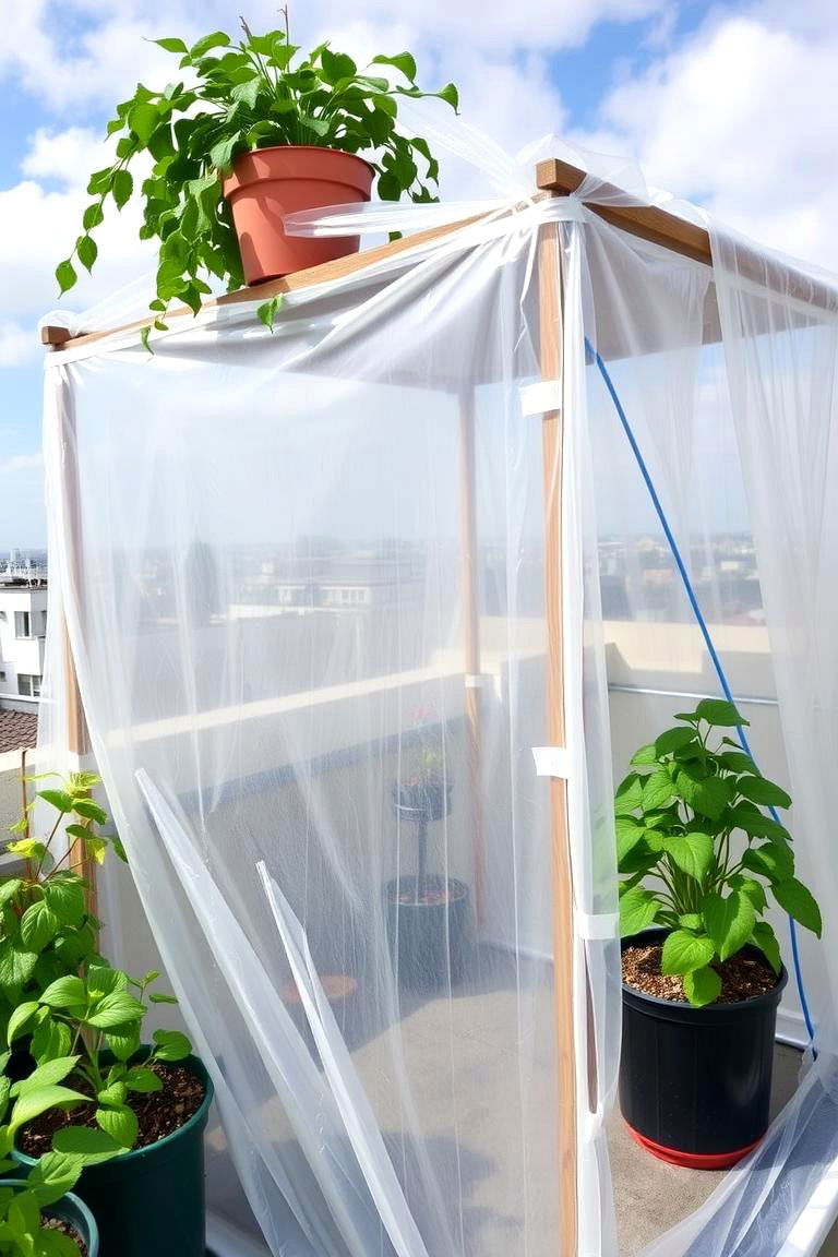 Container Garden Greenhouse - 24 Rooftop Greenhouse Ideas