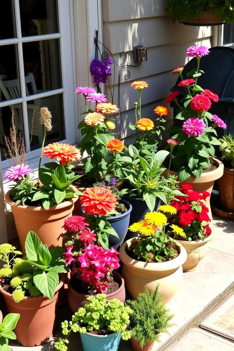 Container Garden Versatility - 24 Garden Layout Ideas