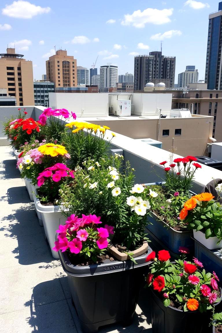 Container Gardening Paradise - 24 Rooftop Garden Ideas
