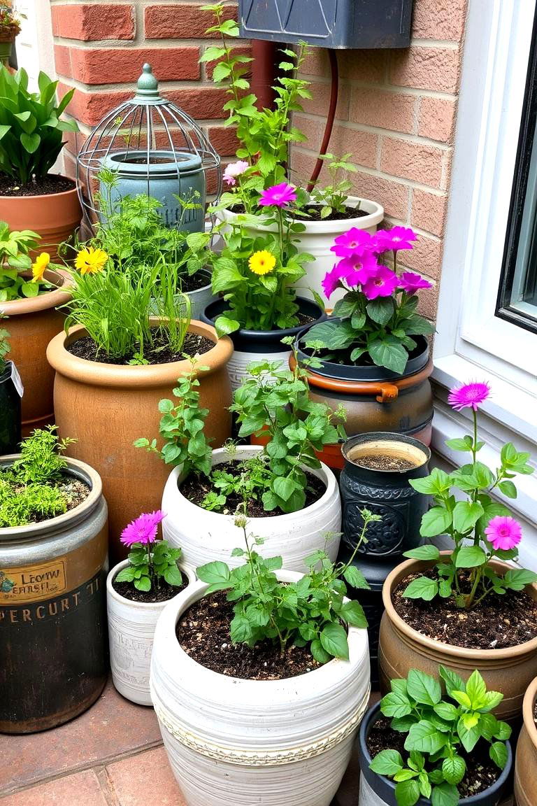 Container Gardening - 24 Modern Small Garden Ideas
