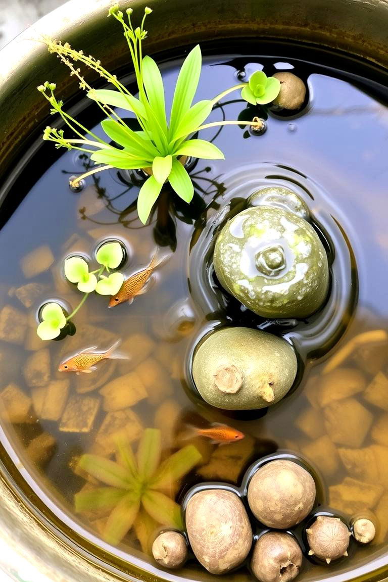Container Pond - 24 Fish Pond Ideas