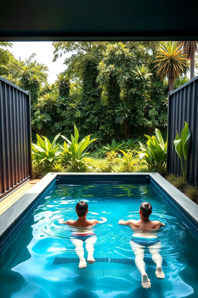 Container Pool with a View - 24 Shipping Container Pools