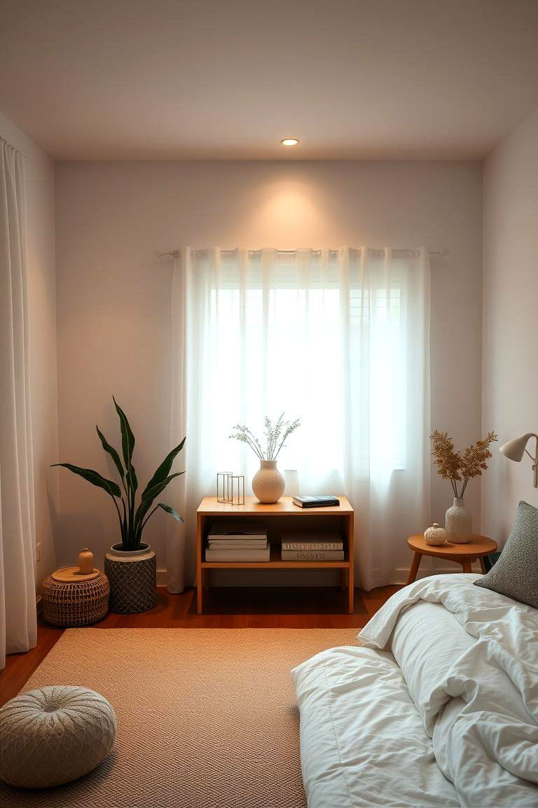 Contemplative Retreat Space - 24 Japandi Bedroom Design Ideas
