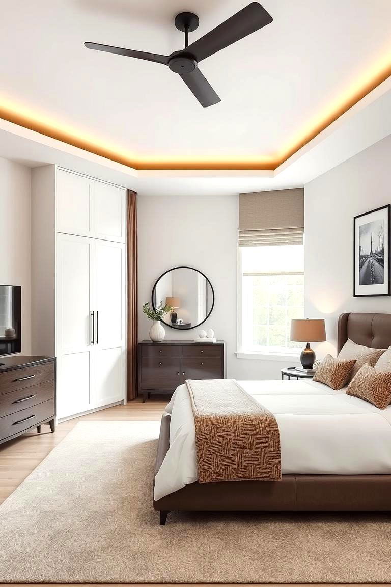 Contemporary Chic Space - 24 Bedroom Decor Ideas