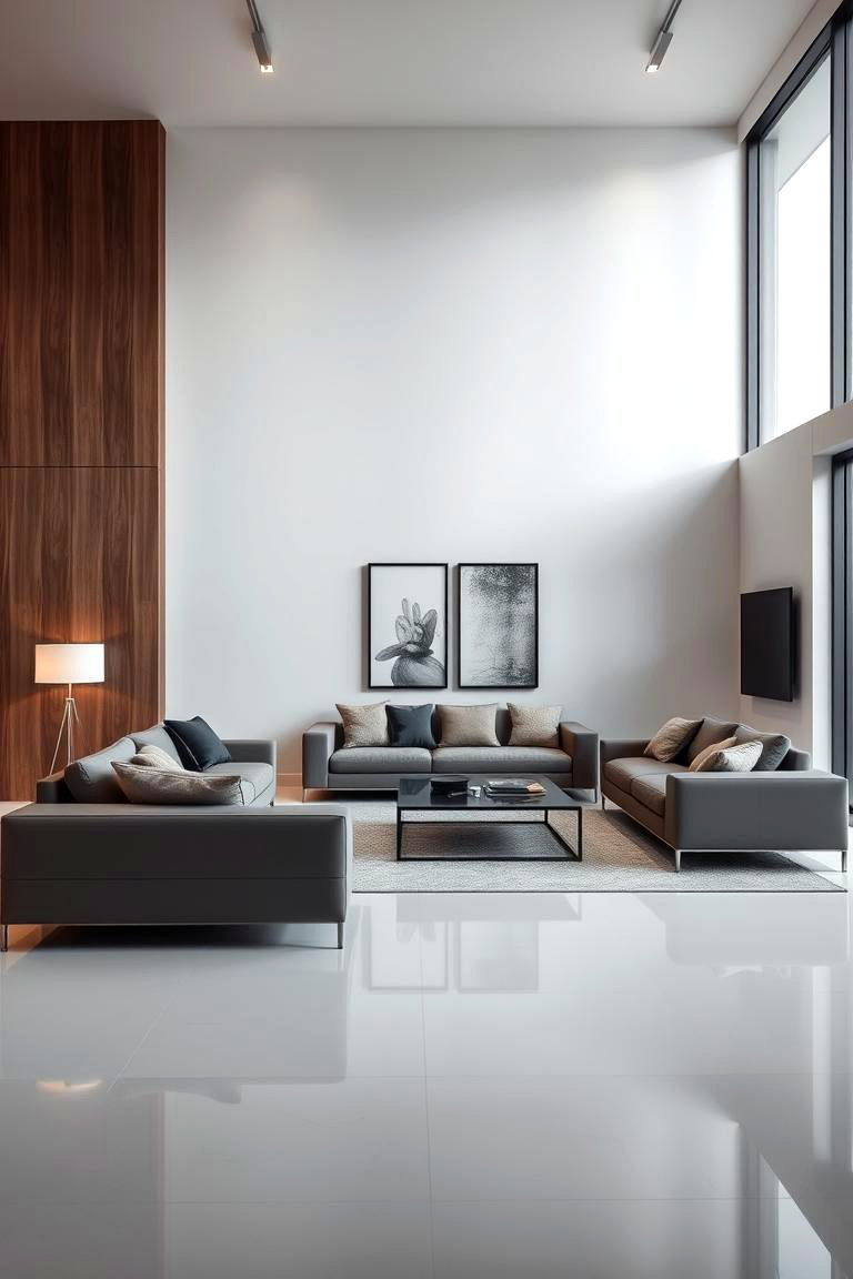 Contemporary Chic - 24 Aesthetic Living Room Ideas