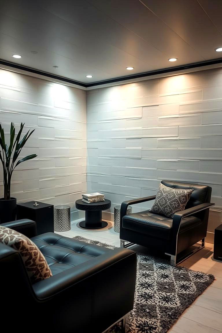 Contemporary Comfort Oasis - 24 Black and Silver Bedroom Ideas