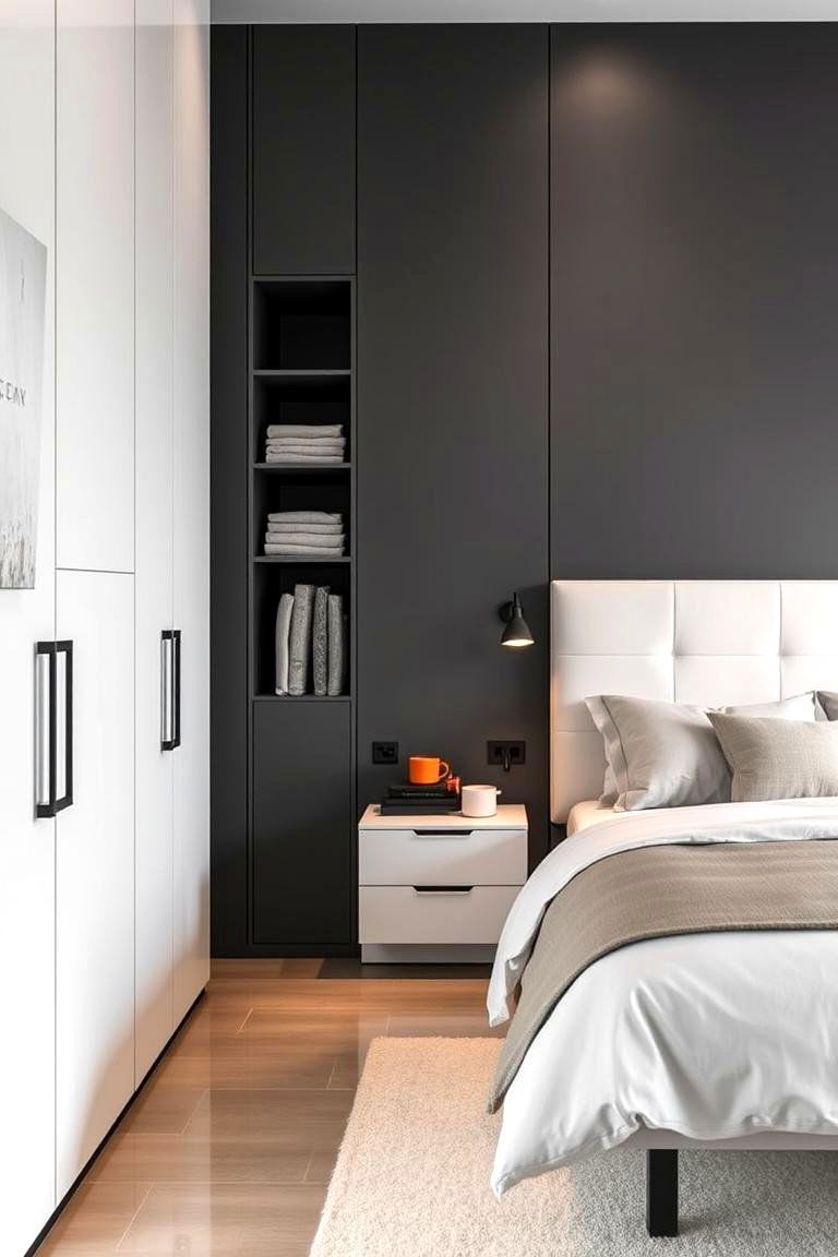 Contemporary Comfort Sleek and Functional - 24 Bedroom Interior Design Ideas