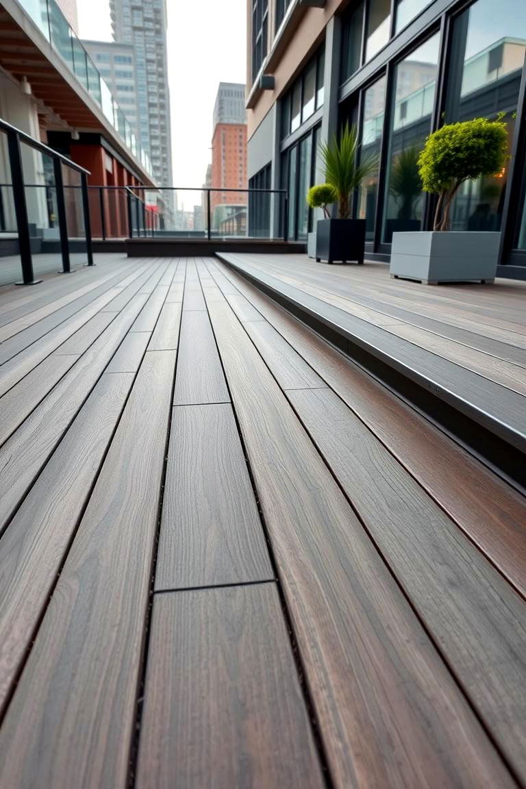 Contemporary Composite Elegance - 24 Patio Deck Ideas