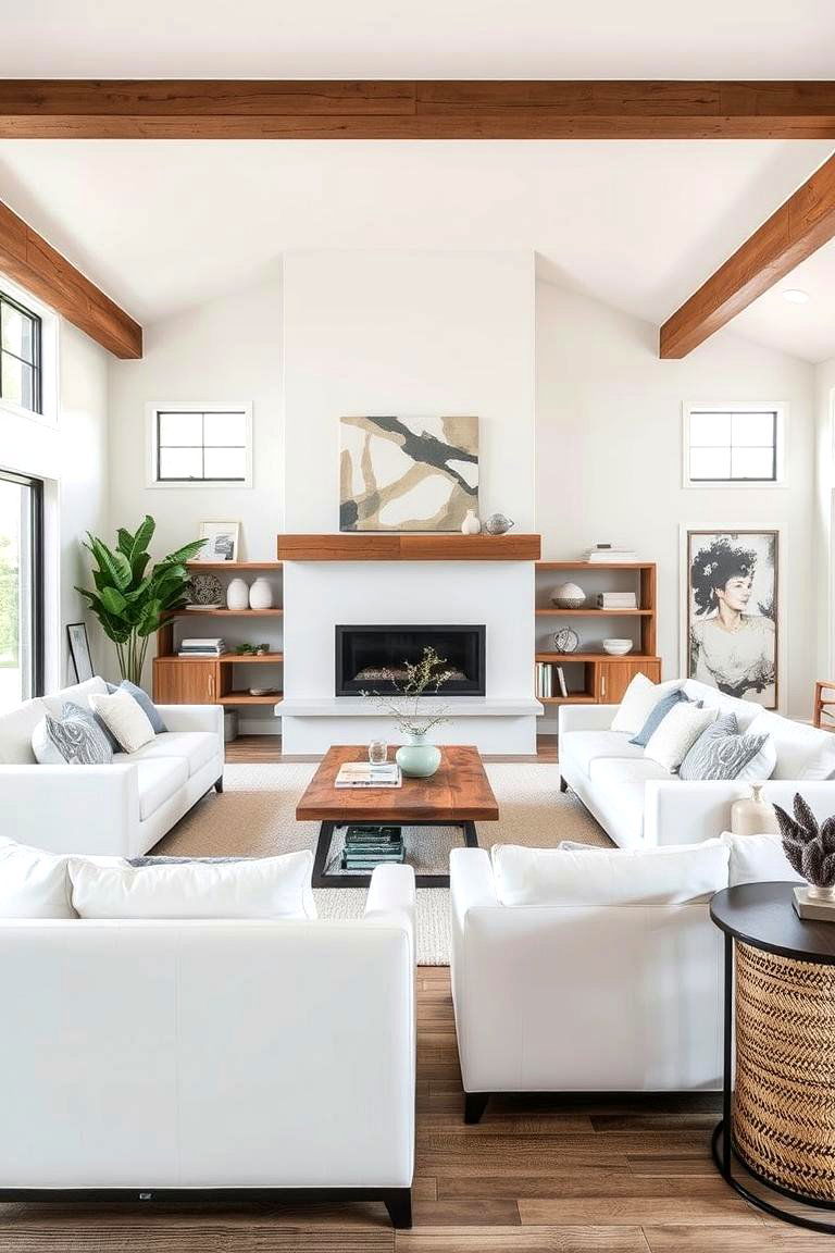 Contemporary Country Chic - 24 Country Living Room Ideas
