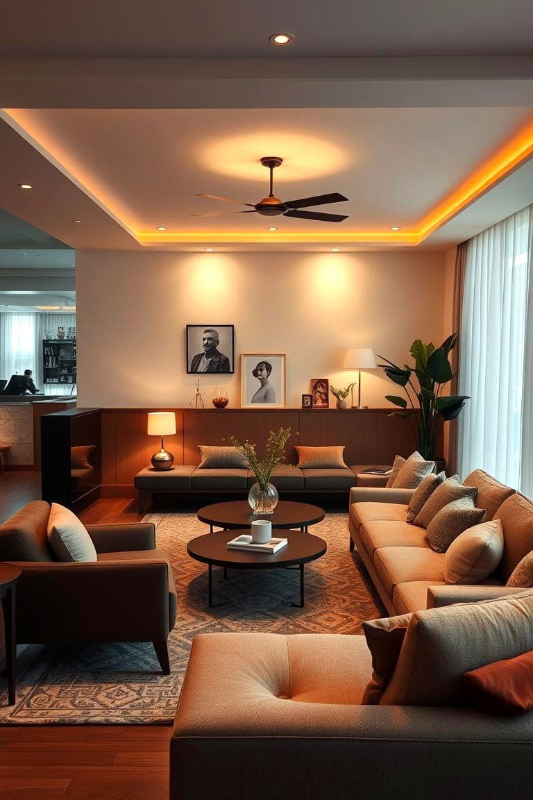 Contemporary Cozy Corners - 24 Condo Living Room Ideas