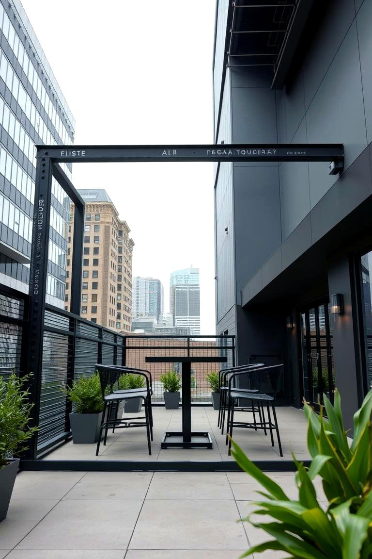 Contemporary Metal Frame - 24 Patio Enclosure Ideas