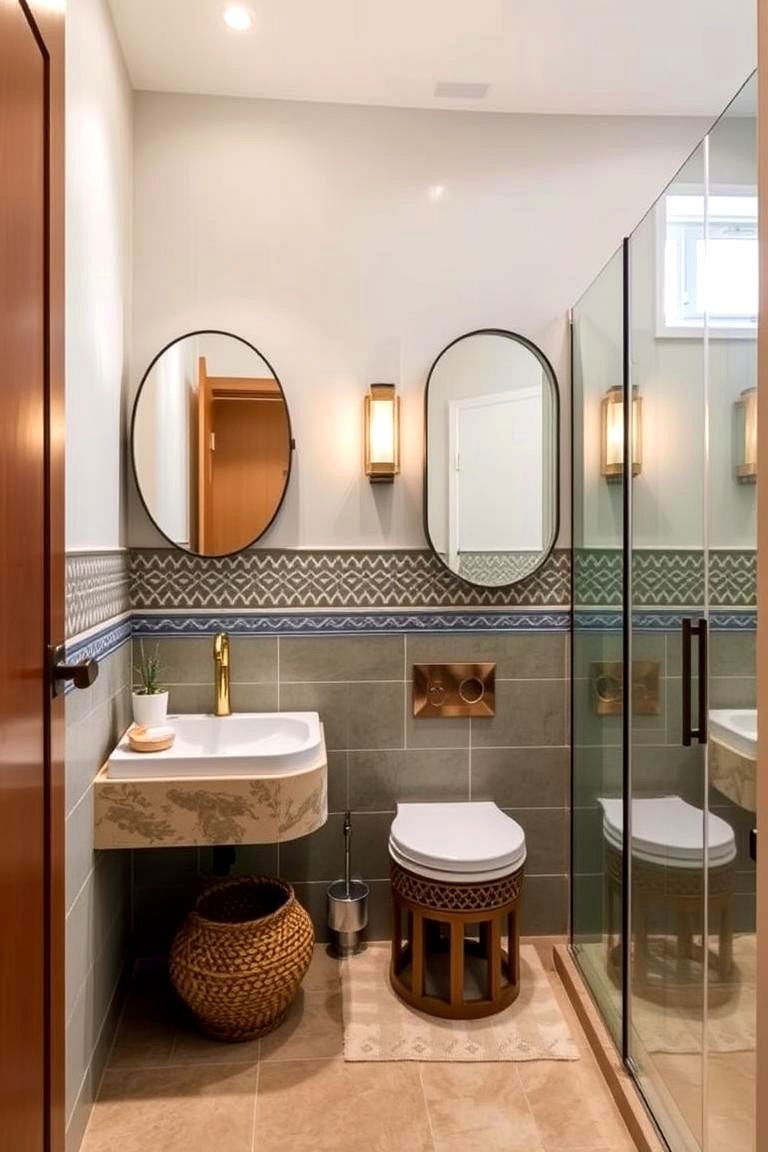 Contemporary Mexican Fusion - 24 Mexican Bathroom Ideas