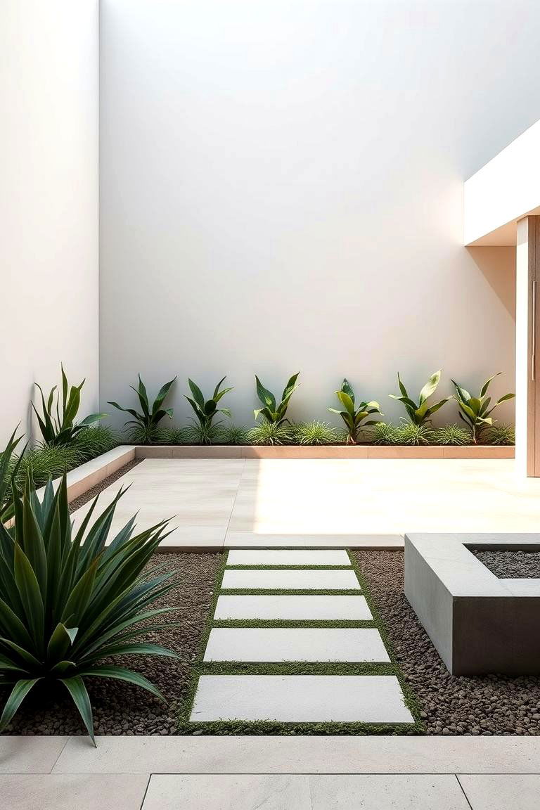 Contemporary Minimalist Landscape - 24 Spring Garden Ideas