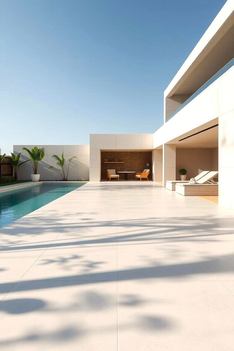 Contemporary Minimalist Tiles - 24 Pool Tile Ideas