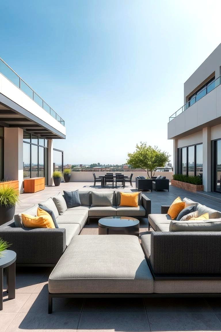Contemporary Modular Sectional - 24 Garden Furniture Ideas