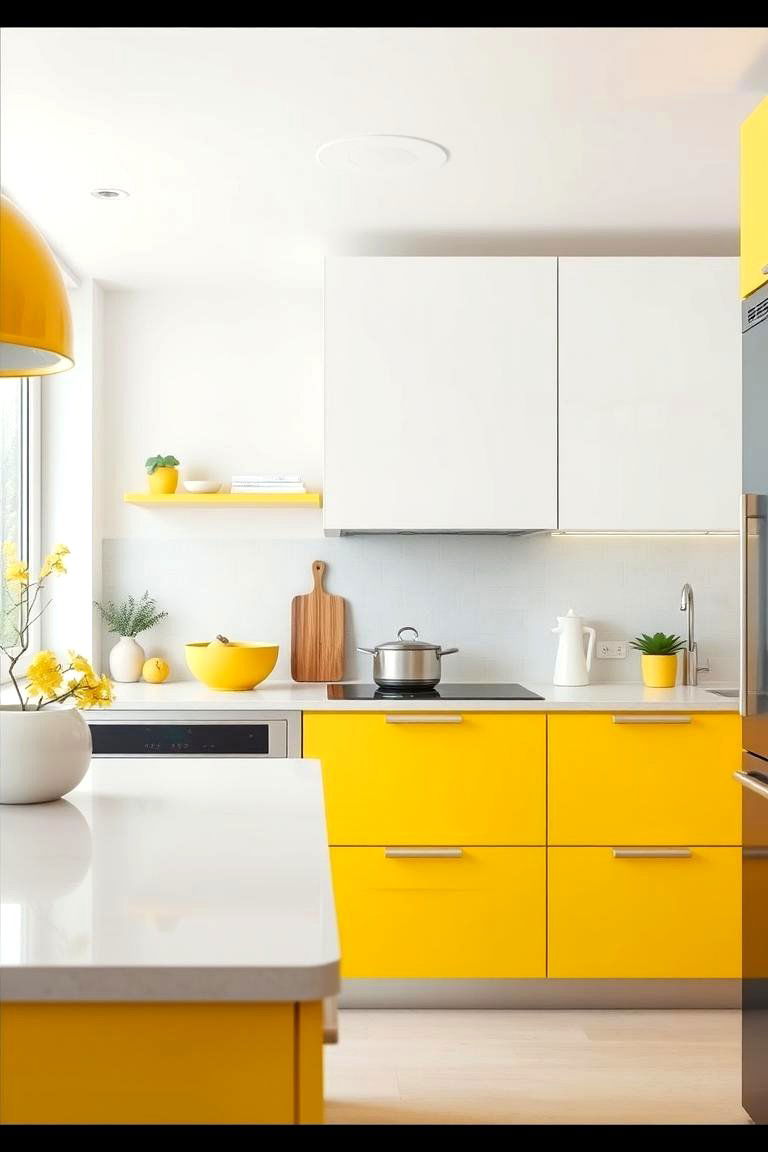 Contemporary Pastel Appeal - 24 Pale Yellow Kitchen Ideas