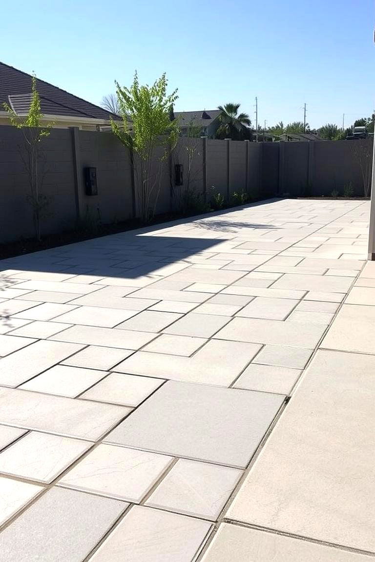 Contemporary Stone Pavers - 24 Stone Porch Ideas