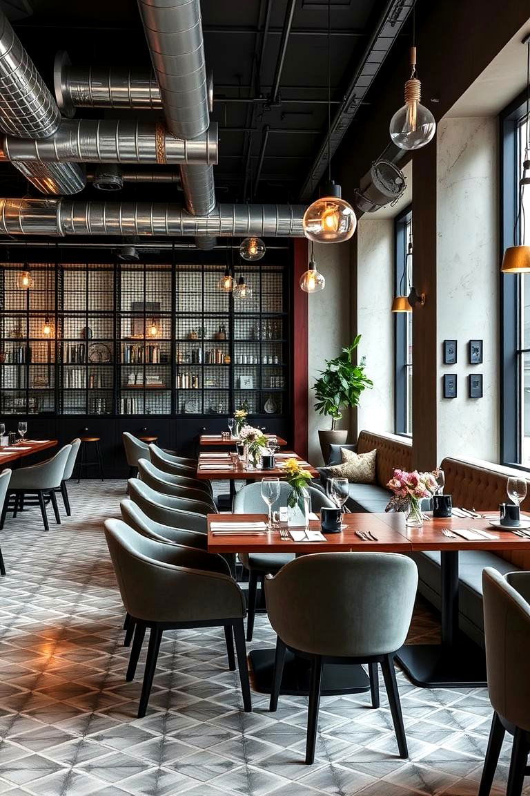 Contemporary Urban Edge - 24 Casual Dining Room Ideas