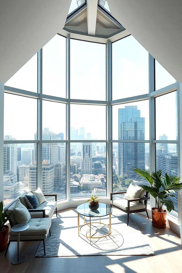 Contemporary Urban Sunroom - 24 Sunroom Ideas