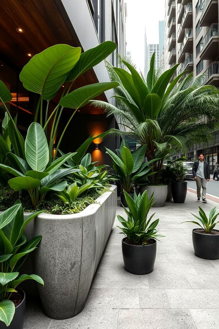 Contemporary Urban Tropics - 24 South Florida Landscaping Ideas