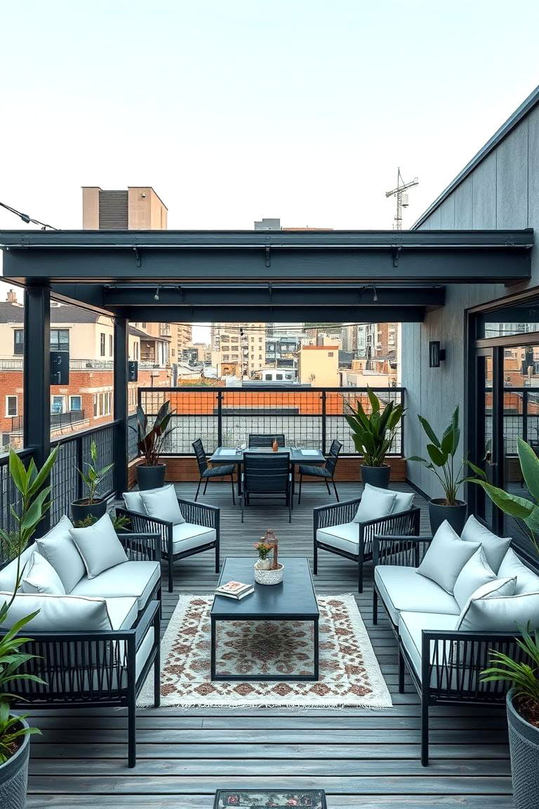 Contemporary Urban Veranda - 24 Veranda Ideas