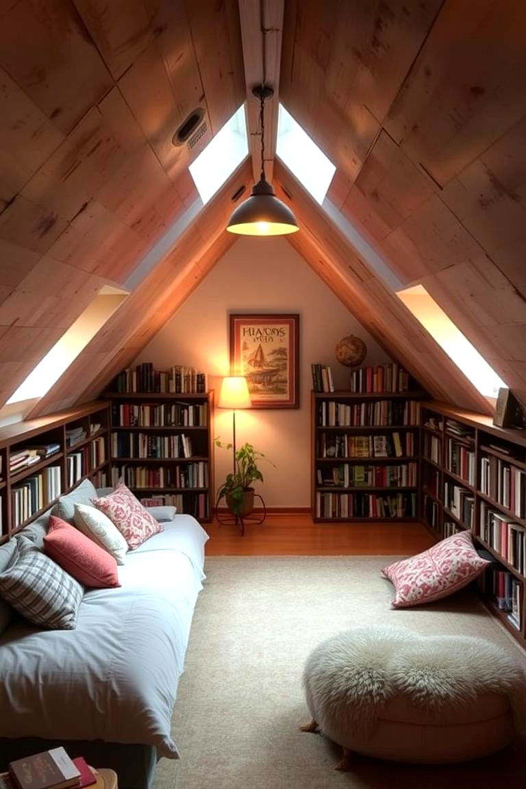 Convert a Basement Into a Home Library - 24 Home Library Ideas