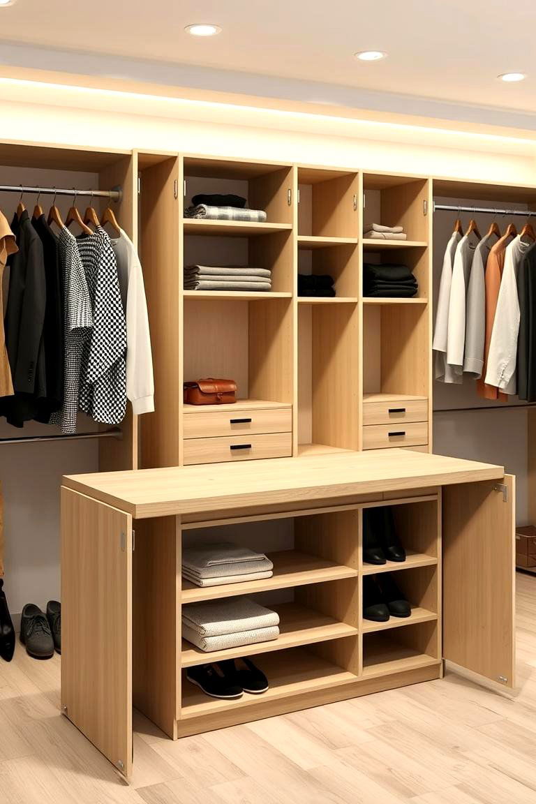 Convertible Closet Island - 24 Closet Island Ideas