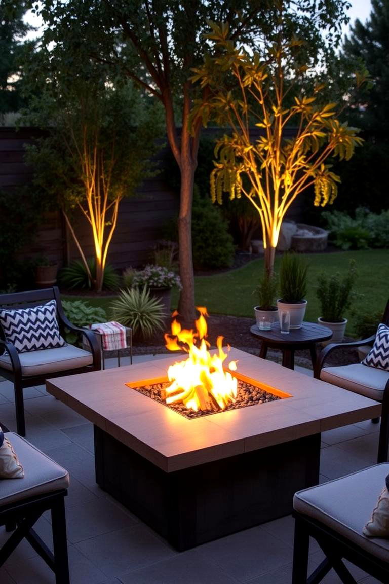 Convertible Fire Pit Table - 24 Garden Furniture Ideas