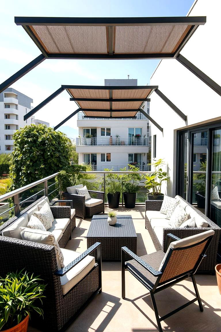Convertible Multi Use Area - 24 Cantilever Balcony Ideas