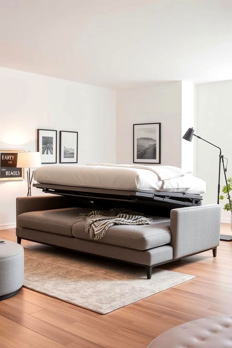 Convertible Sofa Daybed for Dual Functionality - 24 Daybed Ideas for Small Spaces