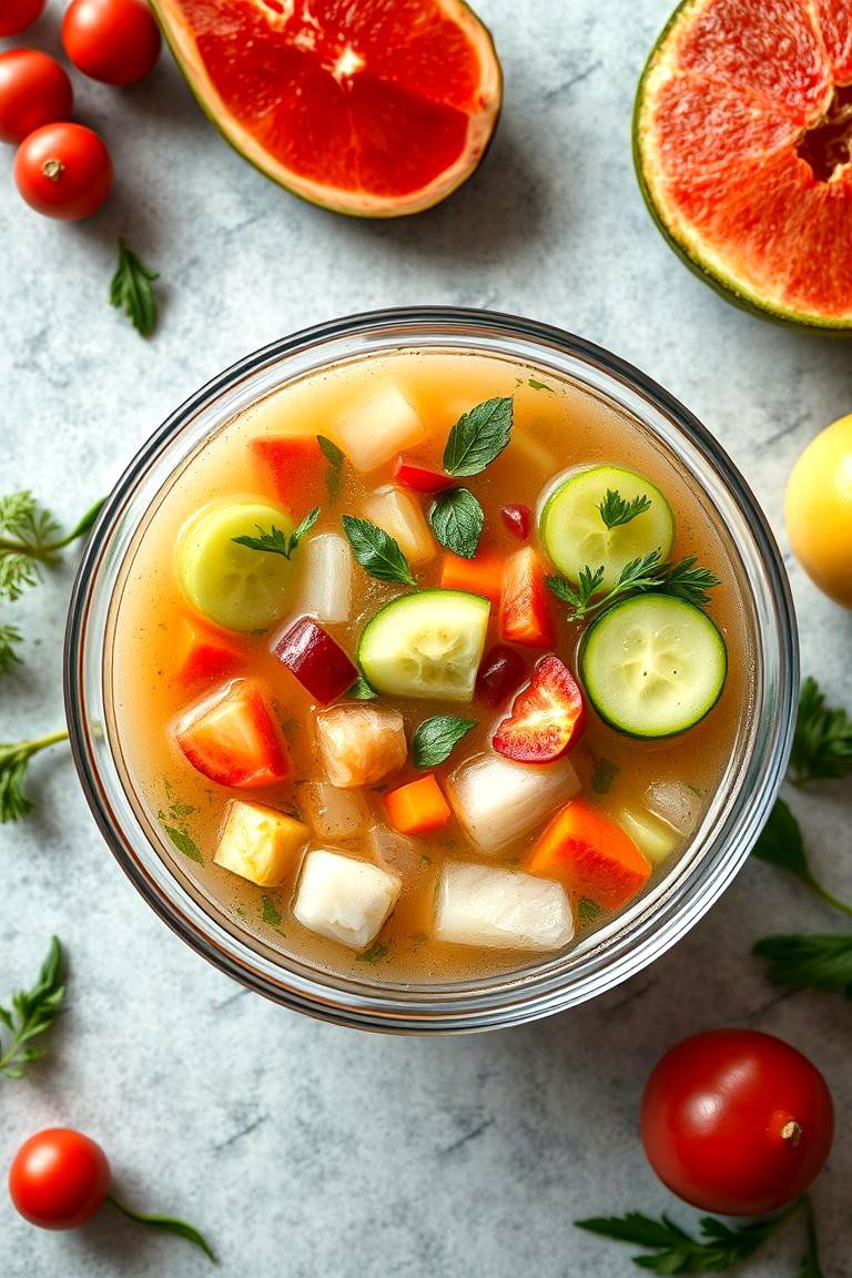 Cool Exotic Cold Soups - 24 Tropical Kitchen Ideas