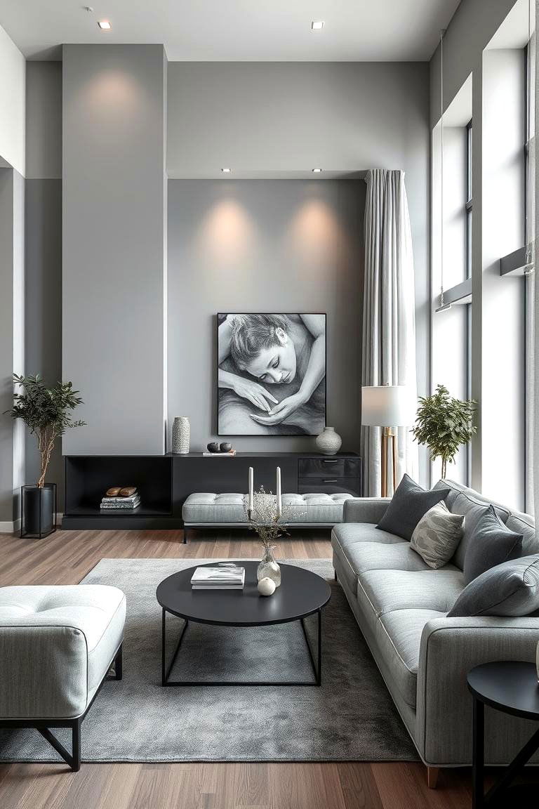 Cool Grey Sanctuary - 24 Sunroom Color Ideas