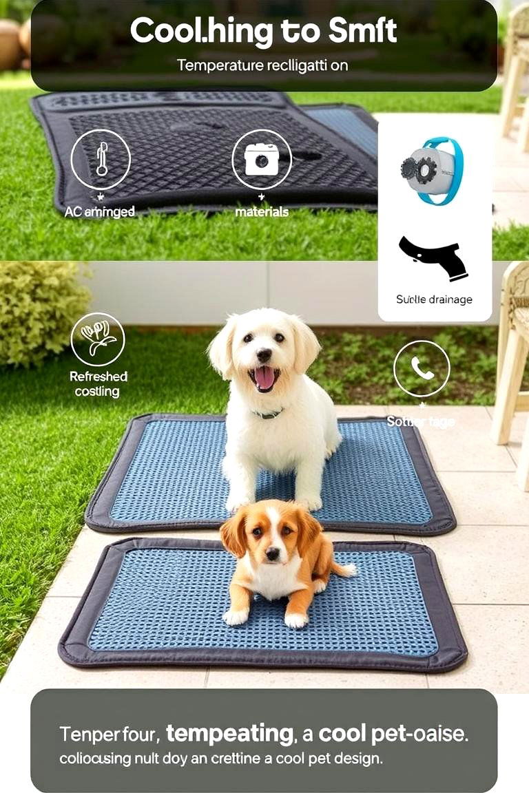 Cooling Mat Setup - 24 Dog Balcony Ideas