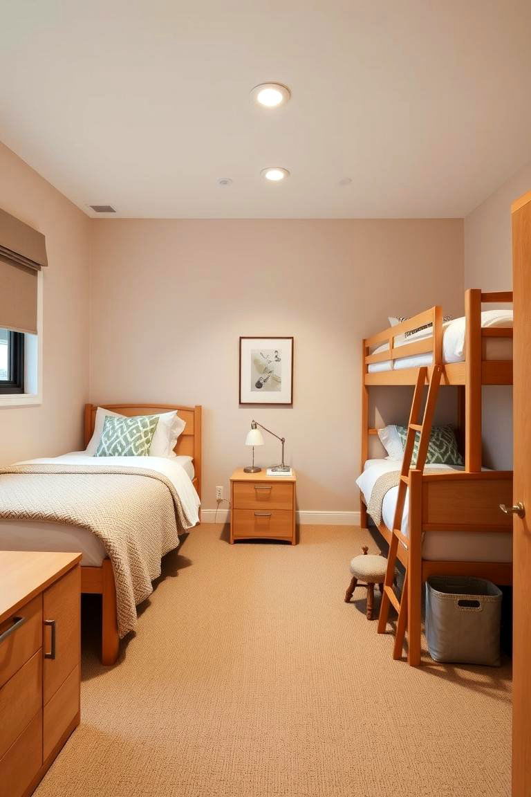 Coordinate with Your Roommate If Applicable - 24 Minimalist Dorm Room Ideas