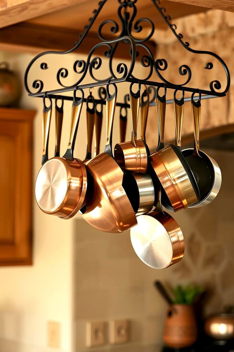 Copper Accents - 24 Tuscan Kitchen Design Ideas