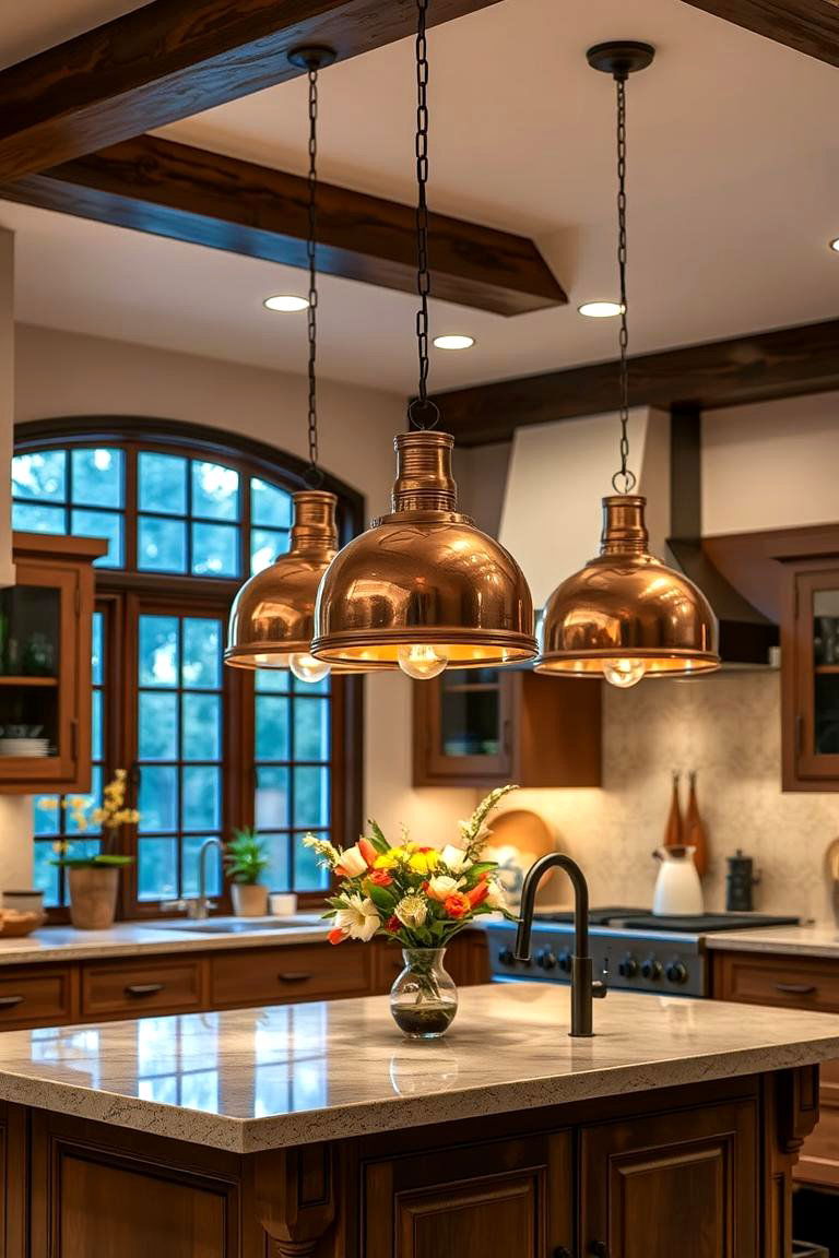 Copper Accents - 24 Tuscan Interior Design Ideas
