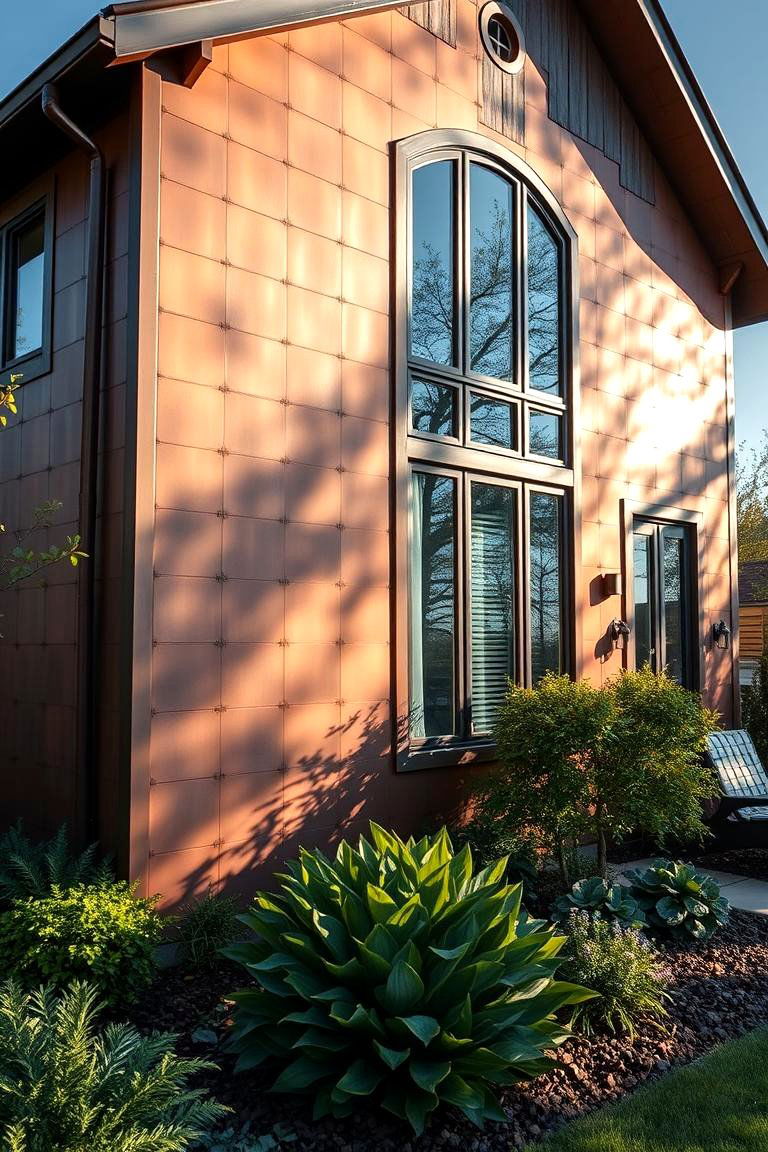 Copper Siding - 24 House Siding Colors