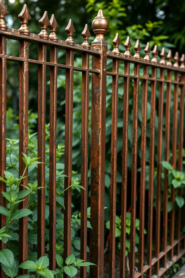 Copper Tone - 24 Garden Fence Colour Ideas