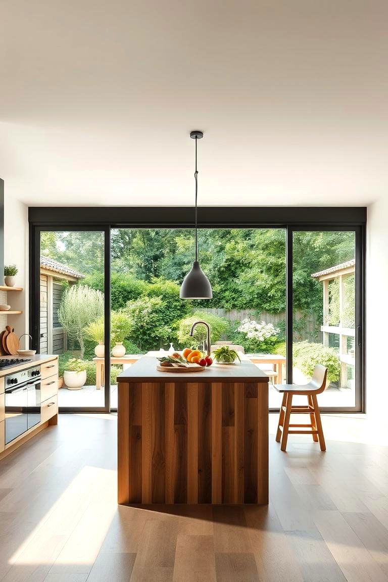 Cork Accents - 24 Organic Kitchen Design Ideas